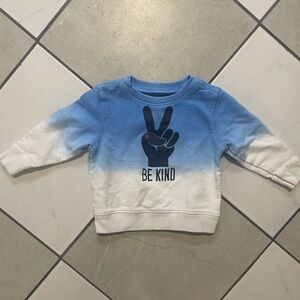 💚SALE $5/20 or $7/30 OshKosh B'gosh Gradient Blue and White Hoodie
